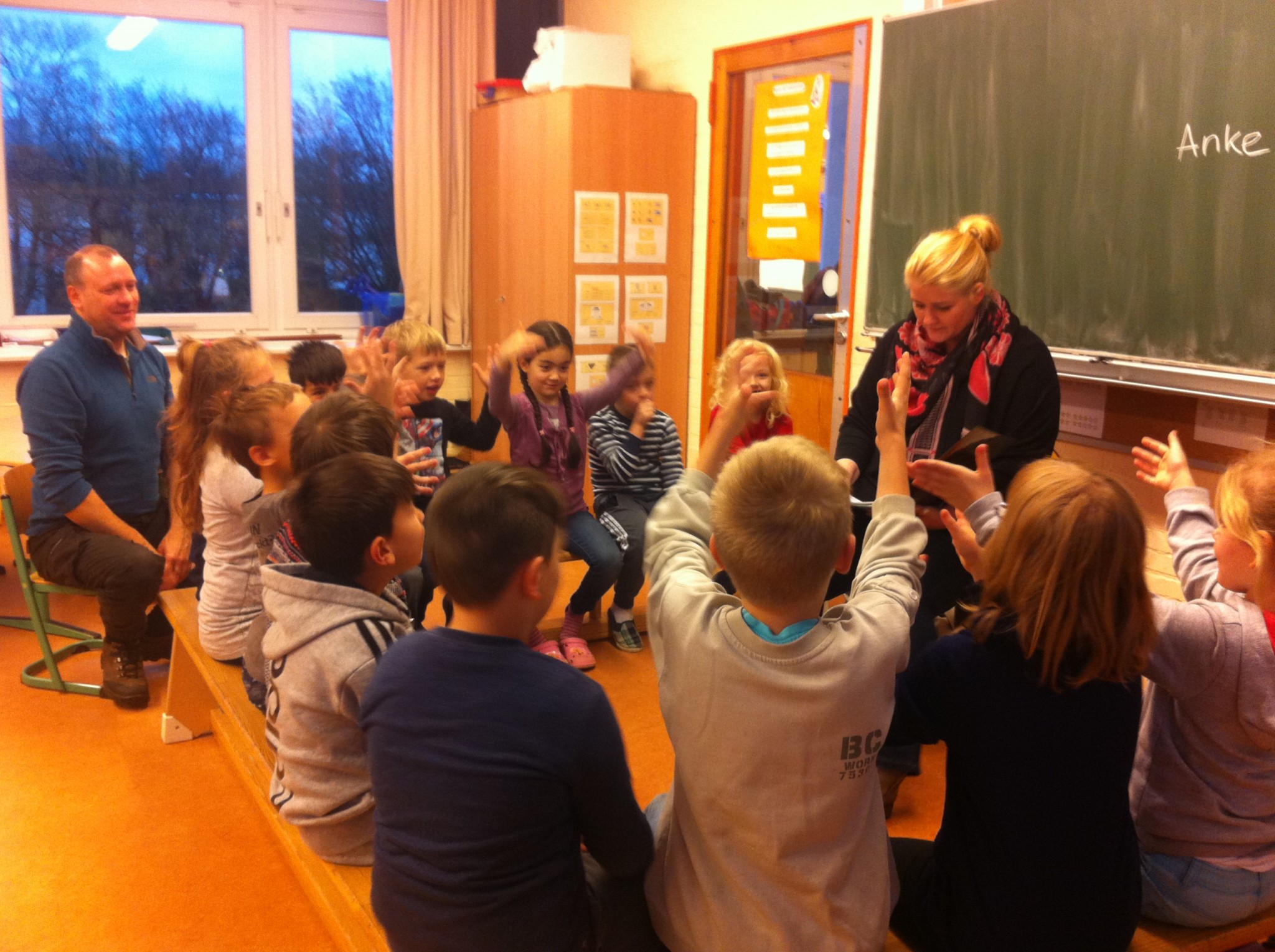 Anke Harnack zu Besuch in unserer Schule